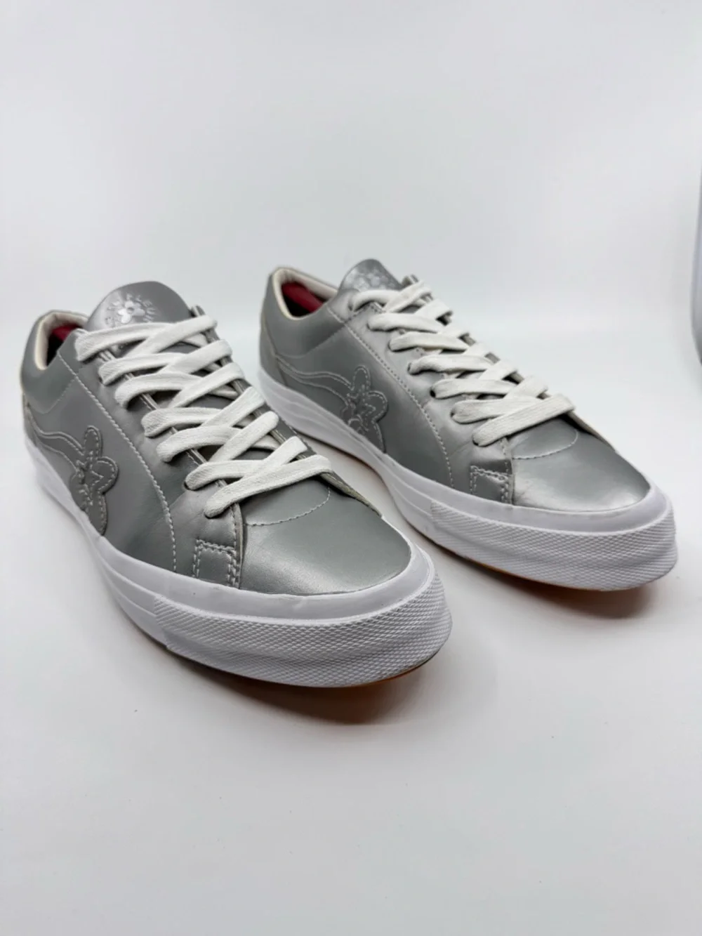 Converse Golf Le Fleur Ox 3M Color Silver/White. SZ 11 - Picture 1 of 10